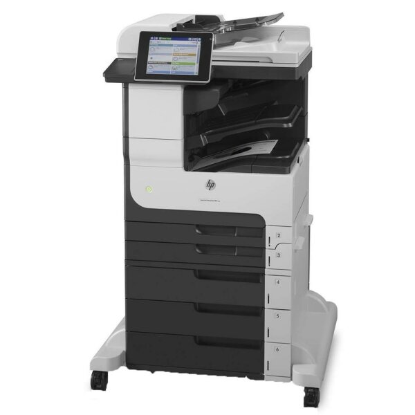 HP LaserJet Enterprise MFP M725z, generalüberholter Kopierer mit Auto-On/Auto-Off-Technologie - Drucken, Scannen, Kopieren und Faxen