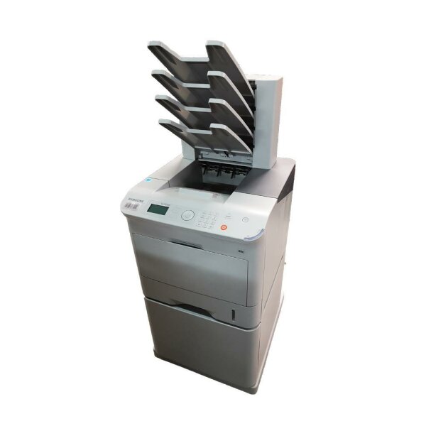 Samsung ML-5515ND Gebrauchter Laserdrucker 256.062 Blatt gedruckt mit ML-H6512A, 4-Bin Mailbox