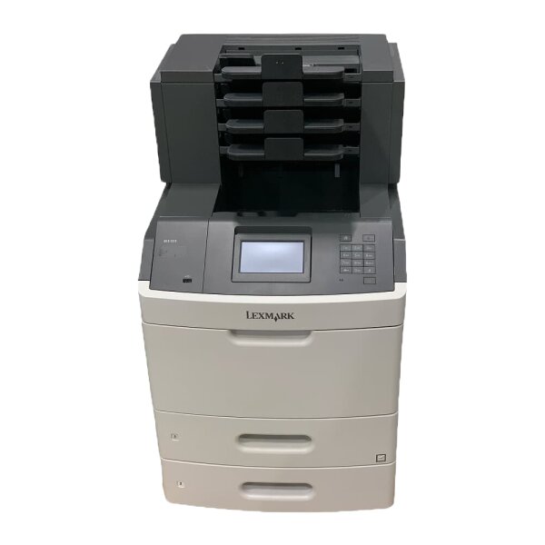 Lexmark M5155, gebrauchter Laserdrucker 415.743 Blatt gedruckt mit Mailbox 40G0851