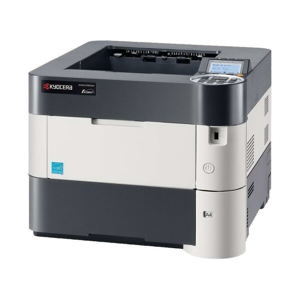 Kyocera ECOSYS P3055dn, generalüberholter Laserdrucker 39.866 Blatt gedruckt Toner NEU Trommel NEU