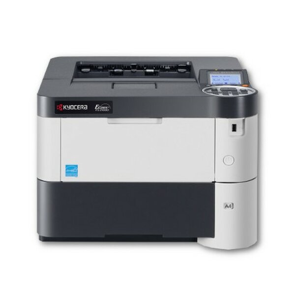 Kyocera FS-2100DN generalüberholter Laserdrucker 97.313 Blatt gedruckt Main Charger NEU