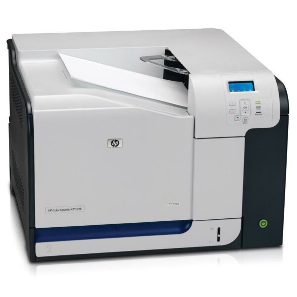 HP Color LaserJet CP3525N, generalüberholter Farblaserdrucker