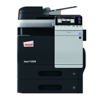 Develop ineo +3350 Multifunktionsdrucker 41.225 Blatt gedruckt mit PF-P13, Faxkarte