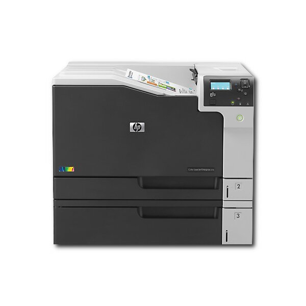 HP Color LaserJet M750dn - generalüberholter Farblaserdrucker 15.370 Blatt gedruckt