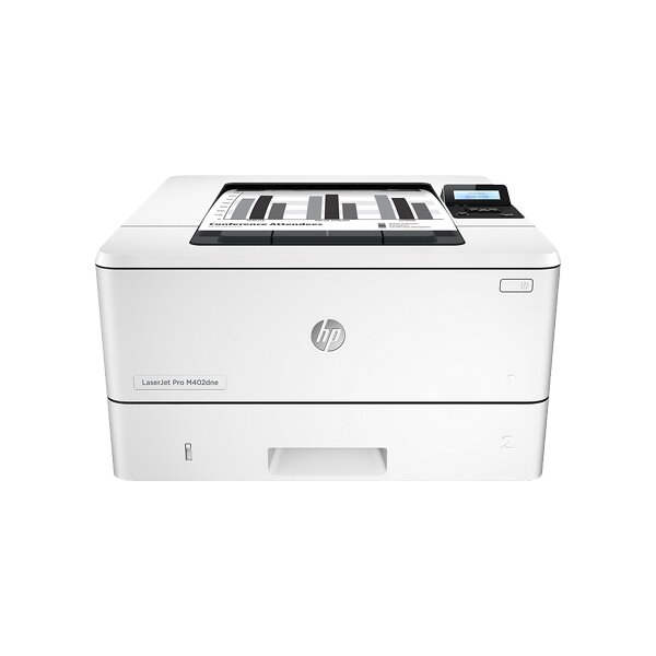 HP LaserJet Pro M402dn Laserdrucker 4 Blatt gedruckt